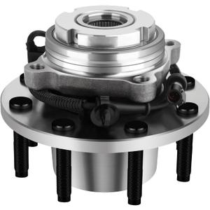OCPTY Wheel Bearing Hub Assembly For Ford Excursion 2000-2002, For Ford F-250 Super Duty 1999-2004, For Ford F-350 Super Duty 1999-2004 515020 Front Bearing Assembly W/ABS 8 Lugs