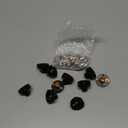 Honoson 30 Pieces E10 Screw Mini Bulbs Warm White Light and E10 Mini Screw Type Bulb Socket Black Plastic Bulbs Holder for Student Experiment Lighting DIY Accessories, 1.5V, 0.3A