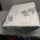 Knee Wedge Pillow for Post-Surgery Recovery-Leg Elevation Support for Sleep Position, Alleviating Lower Back & Hip Pain Enhancing Circulation in Ankles Legs Triangle Pillow with Removable Cover (21.6*17.8*6.9 Inchfor height over 5'3", White & Gray)