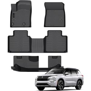 AUXKO All Weather Floor Mats for Mitsubishi Outlander 2026-2022 Accessories
