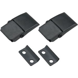 2PCS Black Concealed Toggle Clip A27 Toolbox Snap Lock Latch Purifier Box Hitch Vacuum Cleaner Holding Box Box Clip For Protective Sleeves Toolboxes Cleaners