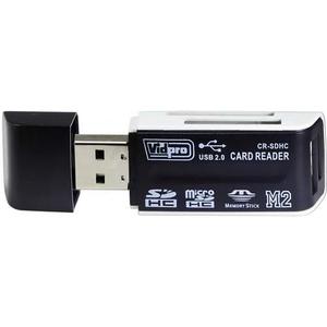 Vidpro SD/SDHC Card Reader SD, MicroSD, MS and M2 Cards