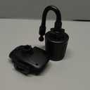 Phone Holders for Your Car, Cup Holder Phone Mount, Universal Adjustable Gooseneck Cup Holder Cradle Car Mount for iPhone 17/16/15/14/13/12/11/Pro Max/X/Xs/XsMax/8/8Plus,Samsung,Huawei,LG, Sony(Black)