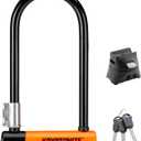 Kryptonite Evolution Standard U-Lock, 4x9 inches, Black, 3.5 pounds