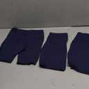 RieKet Girls Bike Cartwheel Shorts for Girls Toddler Under Dress Dance Short Kids Biker Shorts Navy Blue 3 Pack 6-7 Years 130