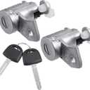 X AUTOHAUX 1 Set Front Left Right Side Door Lock Cylinder with Keys for Chevy Colorado for GMC Canyon 2004-2012 for Hummer H3 2006-2010 19121155 89022371