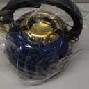 Tea Kettle for Stove Top Whistling Teapot, 3.2Q Tea Pot Stainless Steel Teakettle with Heat Proof Ergonomic Handle (Blue)