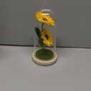 Mothers Day Gifts Sunflower Gifts for Women Mom Grandma, Enchanted LED Sunflower Lamp, Unique Artificial Flowers in Glass Dome, Present for Christmas,Birthday, Anniversary, Wedding,Mother's Day