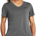 Under Armour Women's Tech Short Sleeve V Neck L