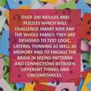Difficult Riddles For Smart Kids: 300 Difficult Riddles And Brain Teasers Families Will Love (Thinking Books for Kids)