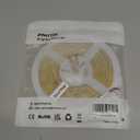 PAUTIX COB LED Strip Light White CCT Tunable 4800LEDs,CRI90+ 24ft/7.5m Dimmable 2700K-6500K 24V LED Tape Light,for Under Cabinet Bedroom Kitchen TV Mirror DIY Lighting(Adapter & Dimmer NOT Included