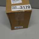 LCGP 2.5" inlet Universal Diesel Exhaust Tip 4.5" Outlet 07" Long Tail Tip, Polished & Double Wall Angle Cut