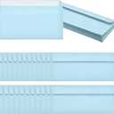PATIKIL 24 Pack Light Blue #10 Business Envelopes, Colored Self Seal Letter Size Envelopes for Business Mailing Office Checks Invitation, 4-1/8 x 9-1/2 Inches