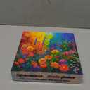 Bgraamiens Rainbow Flowers Garden 1000 Piece Puzzle for Adults
