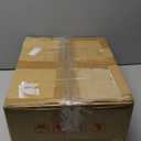 SORCEDAS Portable Wardrobe Closet Storage Organizer Metal Hanging Rack Non-Woven Fabric 34 Inch Grey