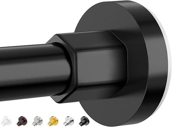 Matte Black M10 Threaded Extension Rod for Pendant Light, Island Lighting, Chandeliers,Lighting Fixture downrods & Stems,4 Inches