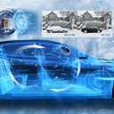 Anti-Freeze Electromagnetic Car Snow Removal Device - Molecular Interference Antifreeze Instrument, Quick Electromagnetic Snow Removal Defroster & Anti Freeze Device for Car