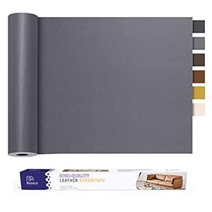 Leather Repair Patch Tape Kit, Self Adhesive Leather Repair for Furniture, Couch, Sofa, Car Seats, Office Chair, Vinyl Repair Kit.30inx16in