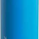 Stanley Quick Flip GO Water Bottle 24 oz | Push Button Lid | Leakproof and Packable for Travel and Sports | Insulated Stainless Steel | BPA-Free | Azure