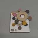 Baby Teething Toys for 0-6 6-12 Months, BPA Free Teether Sensory Toys for Babies 0 3 6 9 12 18 Months, Newborn Infant Toys Gifts for 1 One Year Old Baby Boys Girls (Pink)