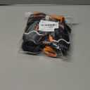 Dog Shoes for Large Dogs,Waterproof Dog Booties for Hot Pavement Winter Snow,Anti-Slip Dog Boots Paw Protector with Reflective Strips for Outdoor Walking Hiking (Black,2.35")