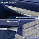 14 Pcs Outdoor Cushion Covers Patio Cushion Slipcovers Replacement Splash Proof with Zipper for Outdoor Furniture, Patio Sofa Couch 3 Sizes, Covers Only