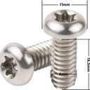NICECNC 5pcs Titanium Alloy Derby Cover Screws Compatible with Harley CVO Road Glide/Street Glide,Fat Bob/Fat Boy,Road Glide/Road King,Softail Slim/Deluxe,Heritage Classic/Softail Classic,See FIT!