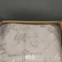 Area Rugs 9'x12' Washable Non-Slip, Floral Vintage Distress Print Pattern Medallion Carpet for Living Room Bedroom Dining Room, Pink Greypink Cute