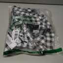 200 Count - 6x9 inch, Poly Mailer Black Gingham Plaid Envelope, Mailing Shipping Bags with Self Seal Strip