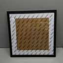 Betionol Diamond Painting Frames, Display 12x12in/30x30cm Diamond Painting Pictures or Photos, Black Natural Solid Wood Picture Frame with Acrylic Protection Glass, Back Mat And Hanging Kit