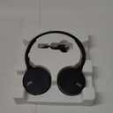 JVC HA-S23W Wireless Headphones - On Ear Bluetooth Headphones, Foldable Flat Design, 17-Hour Long Battery Life (Black)
