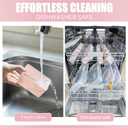 Stackable Snackle Box Container with 2 Lids, 14 Compartments - BPA-Free Snackle box Organizer, Dishwasher & Microwave Safe Reusable Snacklebox for Veggies, Fruits, Charcuterie, Snacks (Pink, 2 Pack)