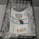 Freezer Organizer Bins, 4 Pack Stackable Deep Chest Freezer Organizer Bins, Foldable Baskets with Handles, Black Storage Container Baskets for 5/ 7 Cu.FT Deep Freezer Sort Frozen Meats