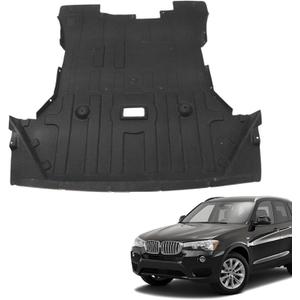 SecosAutoparts Engine Splash Shield Radiator Under Cover Compatible with BMW X3 2011-2017 Replace# 51757213662