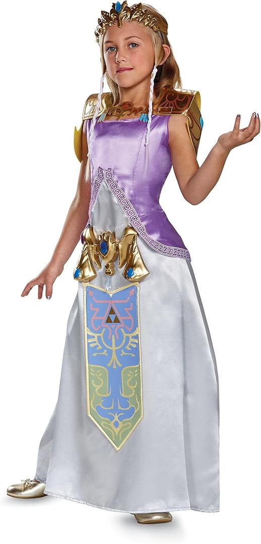 Disguise Zelda Deluxe Legend of Zelda Nintendo Costume (Medium 7-8)