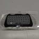 MoKo RGB Backlight Keyboard for PS5 Controller, Bluetooth Wireless Mini Gamepad Chatpad for PlayStation 5 with Upgraded Built-in Speaker & 3.5mm Audio Jack for PS5 Controller Accessories (Multi Colors)