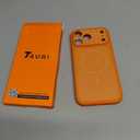 TAURI for iPhone 17 Pro Max Case, Compatible with MagSafe, (Full Camera Protection) Camera Control Cover Solid-Color Matte Magnetic 17 Pro Max Phone Case, Orange