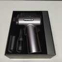 Compressed Air Duster, 110000RPM Ultra-Powerful Electric Air Duster with LED Light, 3-Speed Adjustable, Rechargeable Cordless Mini Blower for Computer, Keyboard, Car, PS5, Outdoor & Home Cleaning