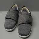 QHBPMGAD Diabetic Shoes for Women, Women's Wide Width Elderly Shoes, Adjustable Hook and Loop Closure Anti-Slip Breathable Lightweight, Swollen Feet Walking Edema Sneakers 8