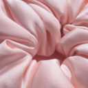 2 x Hair Tie, Mulberry Silk-Scrunchies Large Scrunchie Satin Oversized Silk Thick Elastic Hair Ties Jumbo Hair Scrunchies, Women Girl Elastics Ponytail Holder