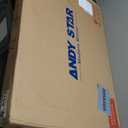 ANDY STAR Brass Mirror Bathroom, 24x36 Gold Arched Mirror, Arched Bathroom Mirror, Gold Bathroom Mirror Metal Framed, SUS304-Anti-Rust, Tube Frame, 1 Deep Set Wall Mounted Vertical