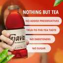 Tejava Original Unsweetened Black Iced Tea, 12 Pack, 16.9oz PET Bottles, Non-GMO, Kosher, No Sugar or Sweeteners, No calories, No Preservatives, Brewed in Small Batches (EXP 03/02/27)