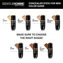 Concealer Stick with Brush for Men - Eraser Dark Circles - Mens Multi-Use Concealer - Dual Sided Full Coverage with Soft Brush - Buildable Coverage Makeup - All Skin Types - (Medium)