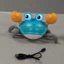 control future Crawling Crab Baby Toy - Infant Tummy Time Toys 3 4 5 6 7 8 9 10 11 12 Babies Boy 3-6 6-12 Learning Crawl 9-12 12-18 Walking Toddler 36 Months Old Music Development 1st Birthday Gifts (Green)