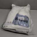 Pinch Pleated Beige White Semi Sheer Curtains 90 Inches Long,Light Filtering Linen Blend Neutral American Farmhouse Curtains with Hooks for Living Room Window Drapes 90 inch Length 2 Panels Set