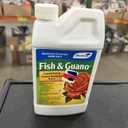 Monterey Fish & Guano Liquid Plant Fertilizer for Transplants and Flowers, Quart Concentrate (32 oz.)
