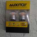 AUXITO 7443 7440 LED Bulbs Red Brake Light 400% Brighter, 7441 7444 T10 W21W Red Light Lamp for Tail Lights, Stop Brake Lights, Pack of 2