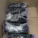 Kebada 60 Pairs Work Gloves Bulk Pack, Mens Work Gloves with Grip, PU Dipped Gloves for Warehouse, Construction, Gardening and Mechanics, Black, Small