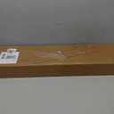 Axeman Oak Picture Ledge Shelf, 48 Inch Floating Shelves Set of 2, Solid Oak Wood Wall Shelves with Lip, Wall Decor Storage for Bedroom Living Room Bathroom Kitchen Nursery Photo Picture, White (48inch)