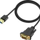 USB to VGA Adapter - 1080P Monitor Display Video Converter, Compatible with Mac & Windows (5FT)